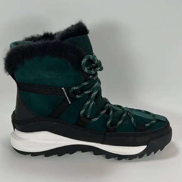 Sorel Women's ONA RMX Glacy Waterproof Boots - Midnight Teal Black Size 10 NIB