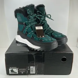 Sorel Women's ONA RMX Glacy Waterproof Boots - Midnight Teal Black Size 10 NIB