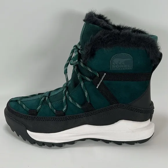 Sorel Women's ONA RMX Glacy Waterproof Boots - Midnight Teal Black Size 10 NIB