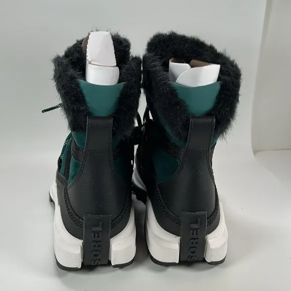 Sorel Women's ONA RMX Glacy Waterproof Boots - Midnight Teal Black Size 10 NIB