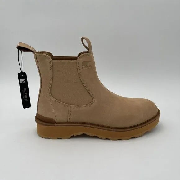 Sorel Women's Size 11 Canoe Hi-Line Chelsea Boots NEW Suede Leather Minimal