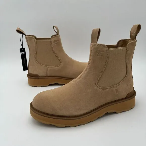 Sorel Women's Size 11 Canoe Hi-Line Chelsea Boots NEW Suede Leather Minimal