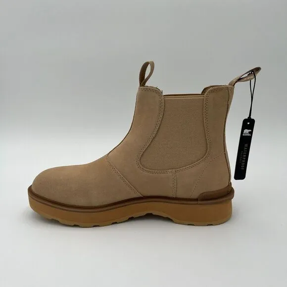Sorel Women's Size 11 Canoe Hi-Line Chelsea Boots NEW Suede Leather Minimal