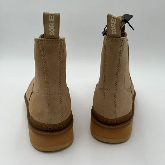 Sorel Women's Size 11 Canoe Hi-Line Chelsea Boots NEW Suede Leather Minimal