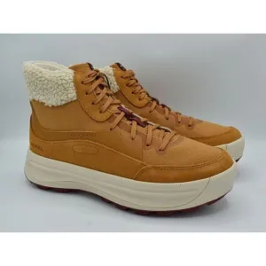 Sorel Womens Size 9 ONA 503 Mid Cozy Canyon Gold Suede Waterproof Sneaker Boots