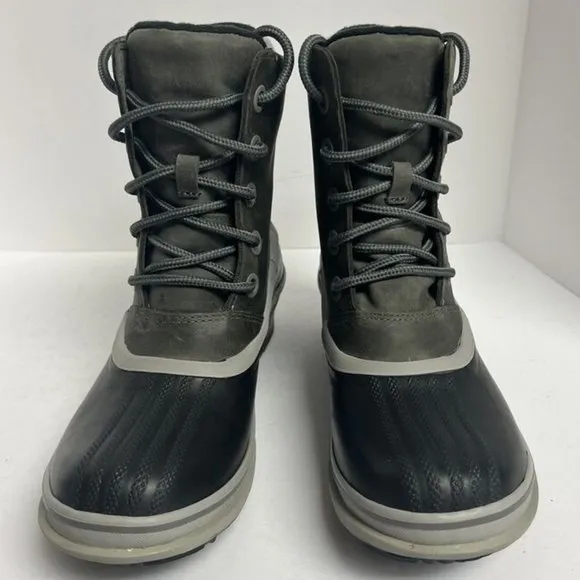 Sorel Women's Slimpack III Lace Waterproof Winter Boots Quarry, Size 8.5 M
