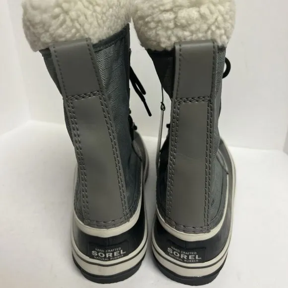 Sorel Women's Winter Carnival, Gray Waterproof Boots, Size 7.5 M