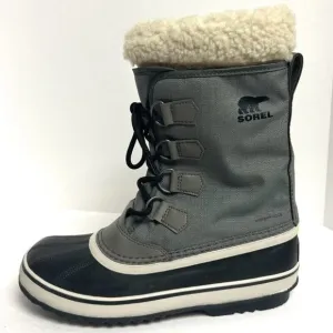 Sorel Women's Winter Carnival, Gray Waterproof Winter Boots, Size 9.5 M
