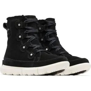 Sorel Explorer Next Joan 2058871-010 Boots Women's US 8 Black Waterproof EEE3531