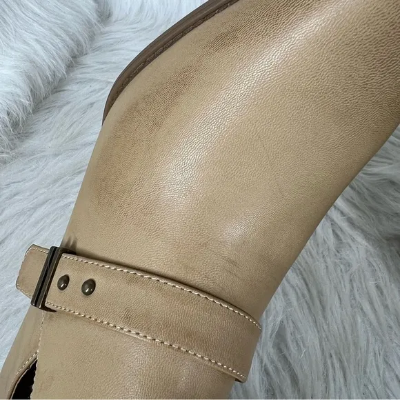 Soul Naturalizer Matcha Booties Faux Leather Size 10M