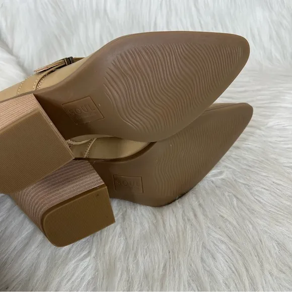 Soul Naturalizer Matcha Booties Faux Leather Size 10M