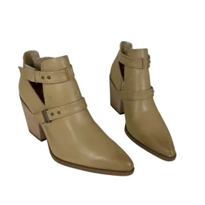 Soul Naturalizer Matcha Booties Faux Leather Size 10M