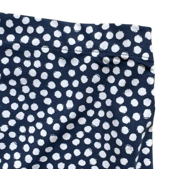 SPANX Sunshine 10&quot; Bermuda Shorts In Navy Polka Dot | 2X NWT