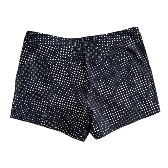 SPANX Sunshine 4” Shorts - Dot Patchwork Midnight Navy NWT