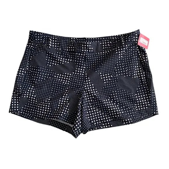 SPANX Sunshine 4” Shorts - Dot Patchwork Midnight Navy NWT