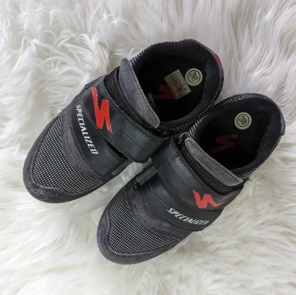 Specialized Cycling Bike Shoes Size 8 Black 6111 4041 Body Geometry Spor…