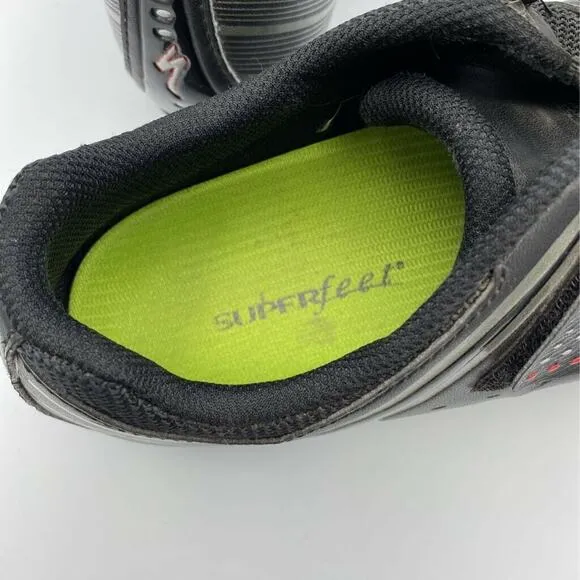 Specialized Mens Sport Touring Cycling Shoes Black 6101-5547 Hook And Loop 13 M