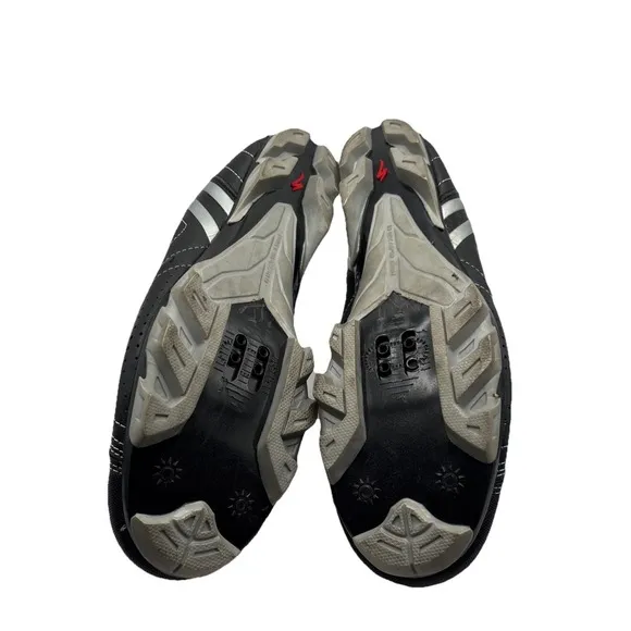 Specialized Mens US 12 Black Sport Mountain Cycling Shoes - 6118-4045