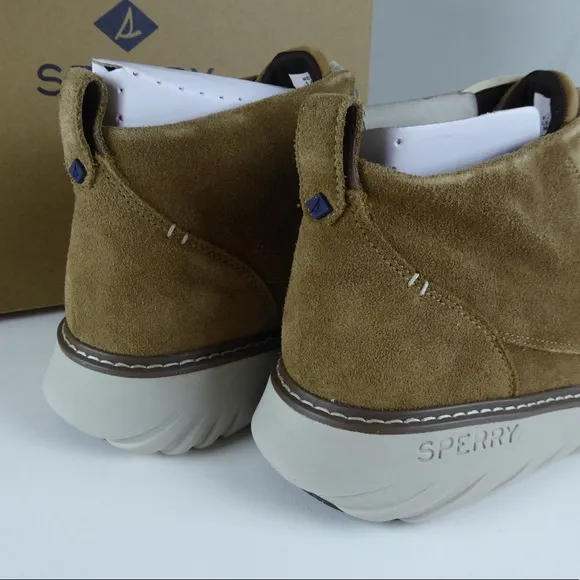 Sperry Element Suede Leather Chukka Boot NIB Tan