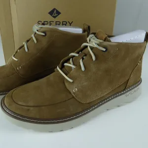 Sperry Element Suede Leather Chukka Boot NIB Tan