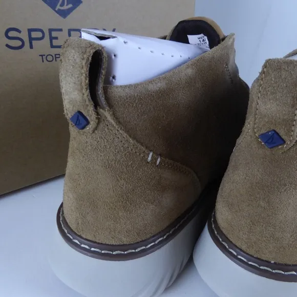 Sperry Element Suede Leather Chukka Boot NIB Tan