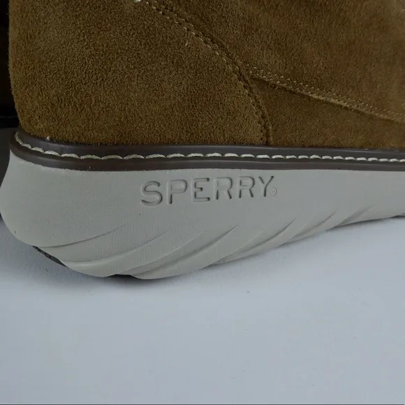 Sperry Element Suede Leather Chukka Boot NIB Tan