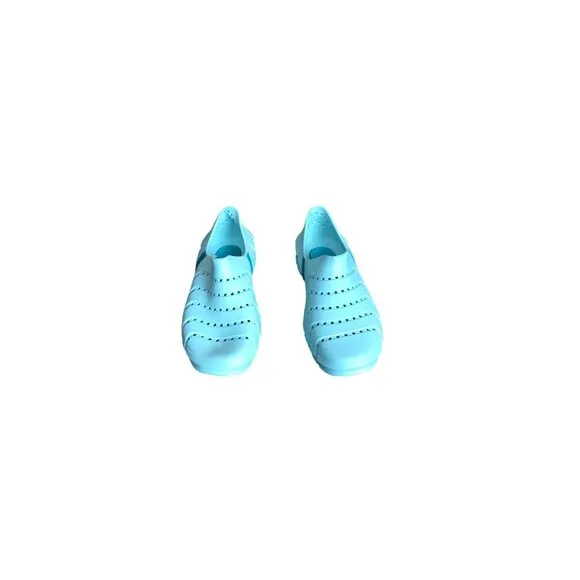 Sperry Light Blue Plastic Slip On Shoes