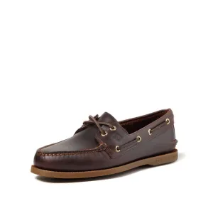 SPERRY MEN'S AUTHENTIC ORIGINAL 2-EYE BOAT SHOE, AMARETTO, 11.5 M US