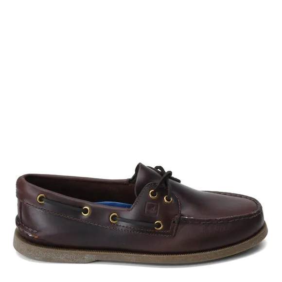 SPERRY MEN'S AUTHENTIC ORIGINAL 2-EYE BOAT SHOE, AMARETTO, 11.5 M US