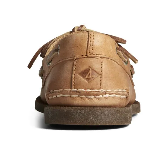 SPERRY MEN'S AUTHENTIC ORIGINAL 2-EYE BOAT SHOE, SAHARA, 7.5 M US