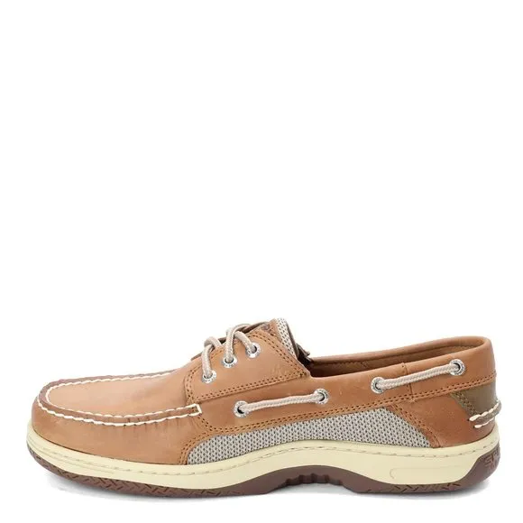 SPERRY MEN'S BILLFISH 3-EYE BOAT SHOE DARK TAN 11.5 M