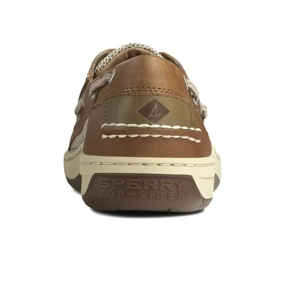 SPERRY MEN'S BILLFISH 3-EYE BOAT SHOE DARK TAN 8.5 M