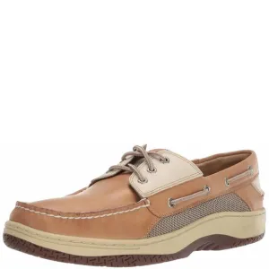 SPERRY MEN'S BILLFISH 3-EYE BOAT SHOE TAN/BEIGE 10.5 M
