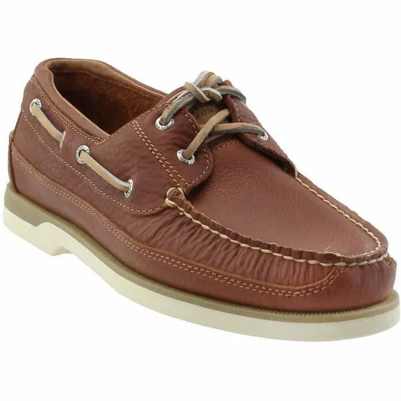 SPERRY MENS MAKO 2-EYE BOAT SHOE, TAN, 11.5