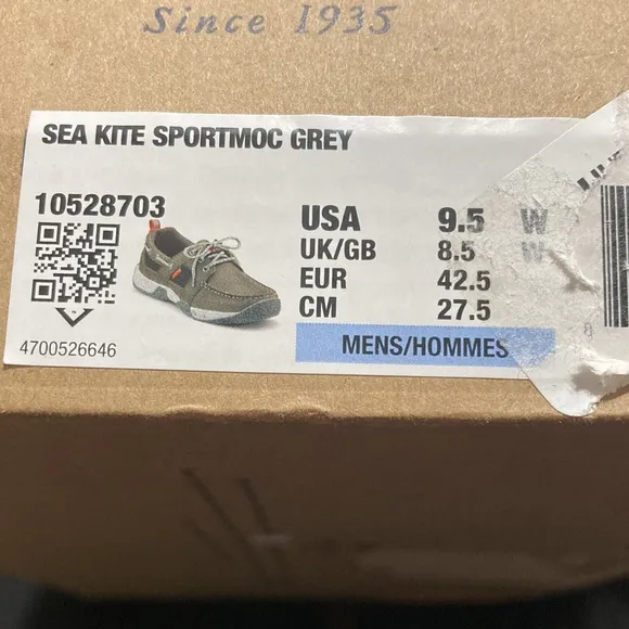 Sperry Men's Sea Kite Sport Moc Boat Shoe Size 9.5W