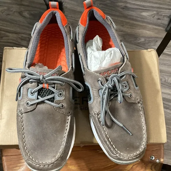Sperry Men's Sea Kite Sport Moc Boat Shoe Size 9.5W