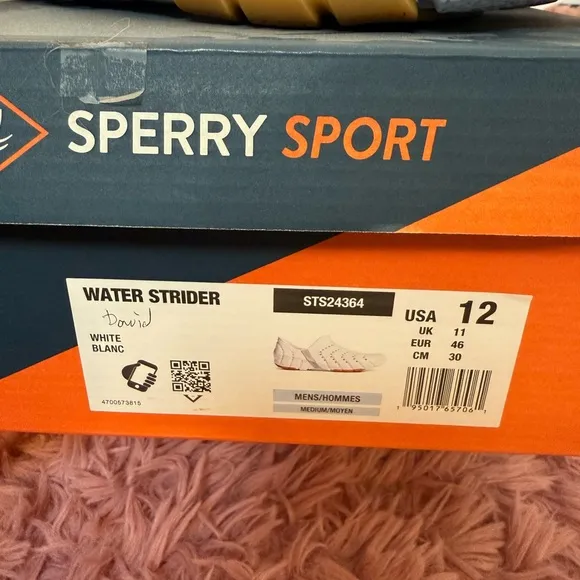 Sperry Sport Water Strider White Slip-On Shoes