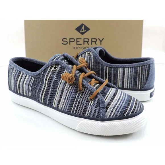 Sperry Top Sider Seacoast Fashion Sneakers Navy Multi