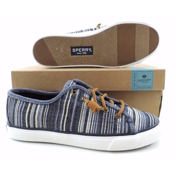 Sperry Top Sider Seacoast Fashion Sneakers Navy Multi