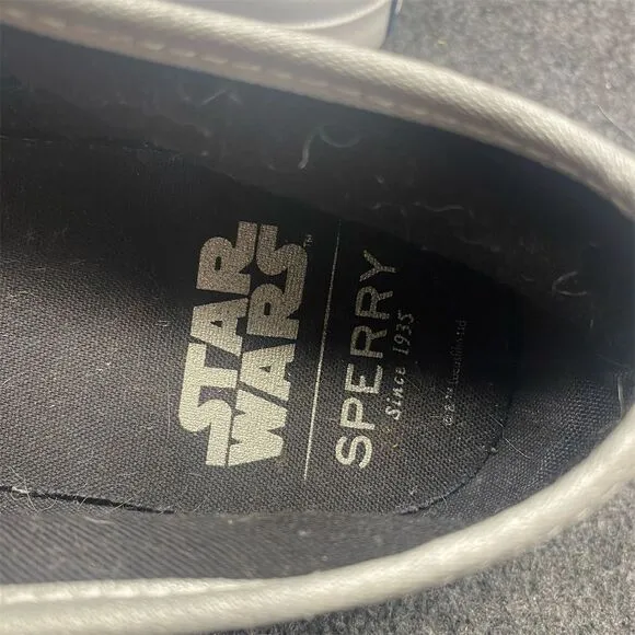 Sperry x Star Wars Men's Canvas Slip-On Shoes R2-D2 C-3PO Size 9.5