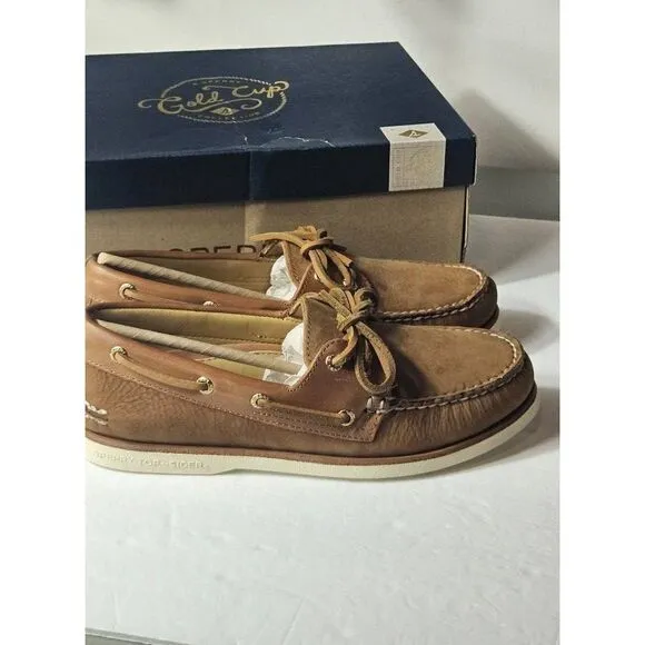 Sperry Gold Cup AO boat shoes Nwb