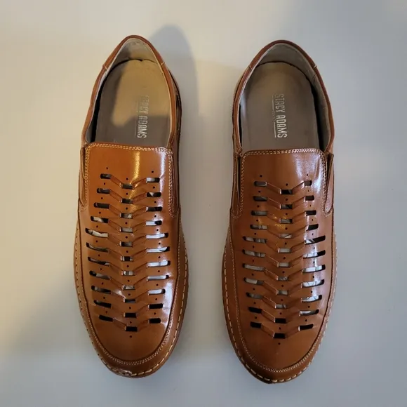 Stacy Adams Men's Driving Loafer Style, Shoes, Size 11.5m, Naples Natural