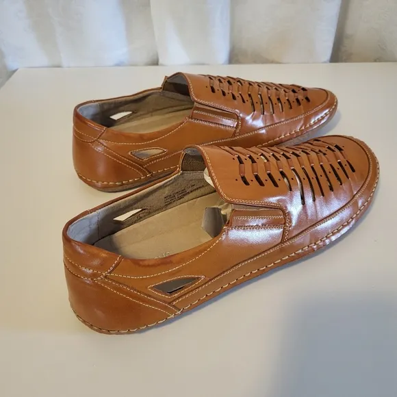 Stacy Adams Men's Driving Loafer Style, Shoes, Size 11.5m, Naples Natural