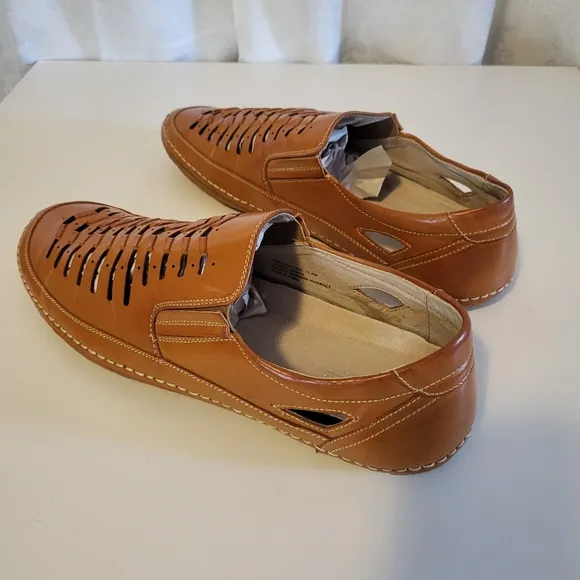 Stacy Adams Men's Driving Loafer Style, Shoes, Size 11.5m, Naples Natural