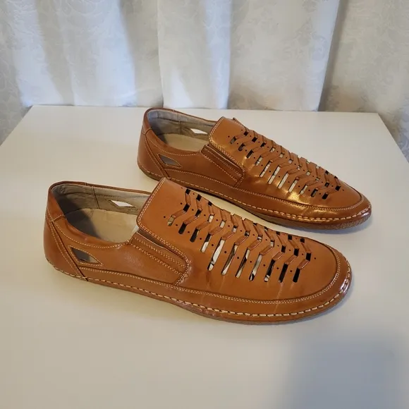 Stacy Adams Men's Driving Loafer Style, Shoes, Size 11.5m, Naples Natural