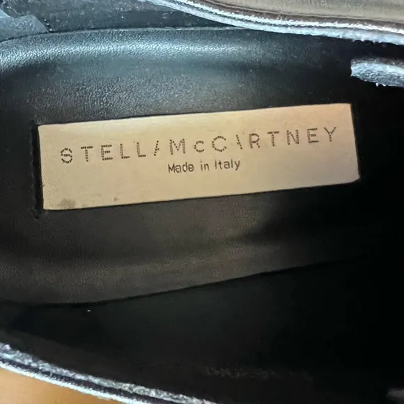 Stella McCartney Elyse Star Platform Wedge Shoes