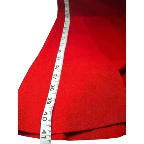 STELLA MCCARTNEY Paneled Sleeveless Dress in Red Size 40