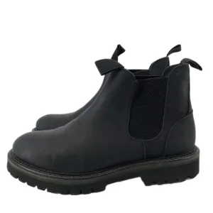 Steve Madden Black Leather Combat &amp; Moto Boots | Excellent Condition