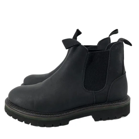 Steve Madden Black Leather Combat &amp; Moto Boots | Excellent Condition