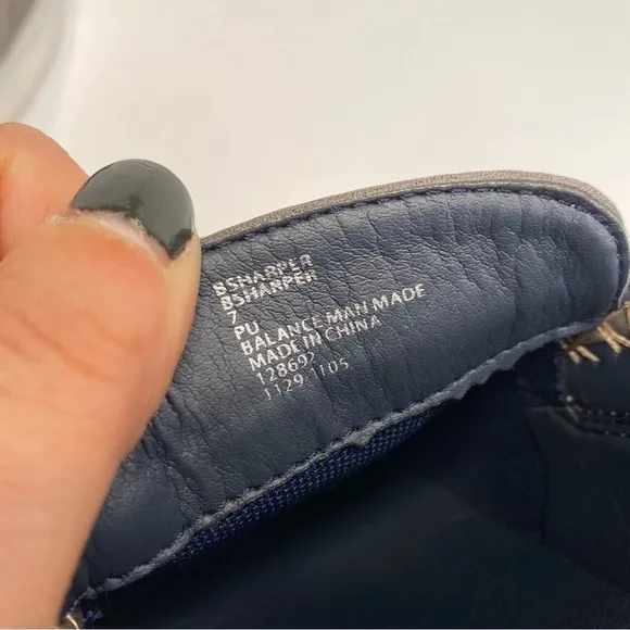 Steve Madden BSharper Grey Penny Loafer Slip On Sneaker Shoes Size 7